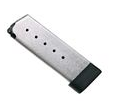 Kahr Magazine: 45 Auto/ACP: PM45 SS 6rd Capacity w/Grip Extension - K625G - Kahr