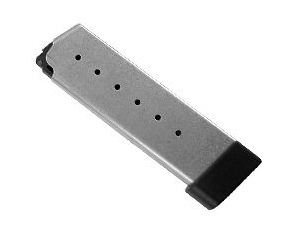 Kahr Magazine: 45 Auto/ACP: P45/CW45/PM45 SS 7rd Capacity w/Grip Extension - K725G