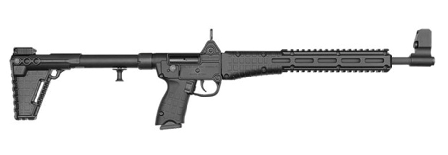 Kel-Tec Gen2 Sub2000 9mm Rifle fits Glock 19 Magazine, Black - Kel-Tec