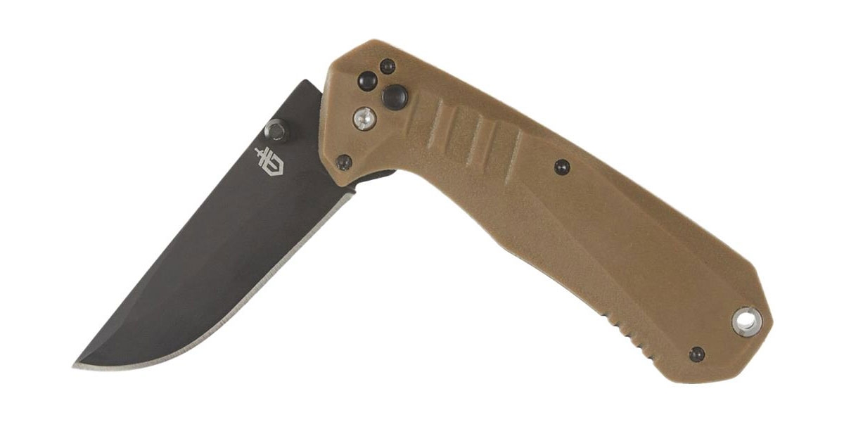 Gerber Haul 3.1" Folding Knife, Coyote Tan - 31-003571 - Gerber