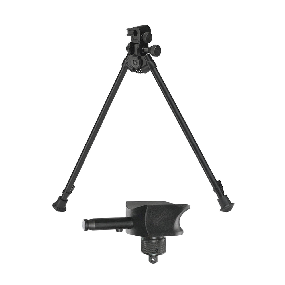 Versa-Pod Model 3 Standard Sitting Bipod w/Universal Adapter 15" - 23", Black - Versa-Pod