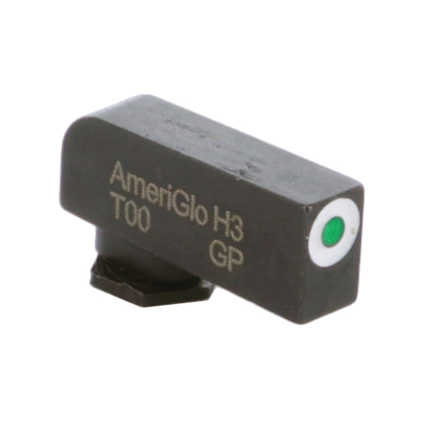 Ameriglo Night Sight Front, Green/White - Ameriglo