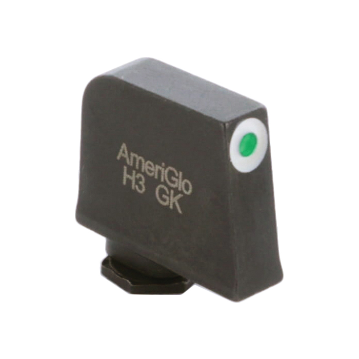 Ameriglo Night Sight Front, Green/White - Ameriglo
