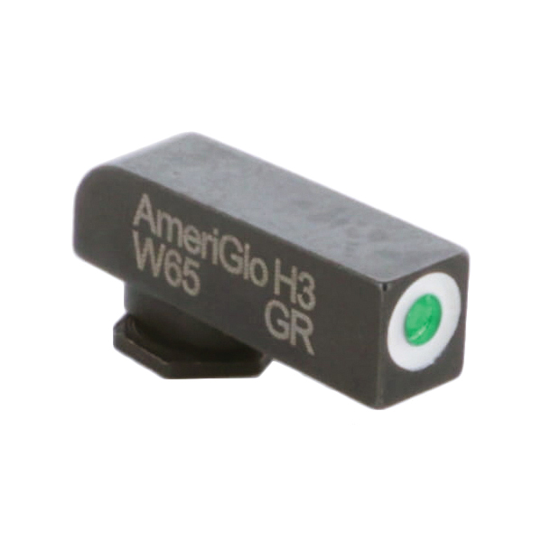 Ameriglo Night Sight Front, Green/White - Ameriglo