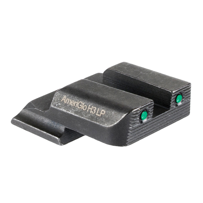 Ameriglo Night Sight Rear, Green/Black - Ameriglo