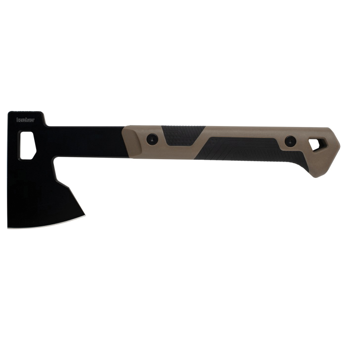 Kershaw Deschutes Clam Package Axe, Tan and Black - Kershaw
