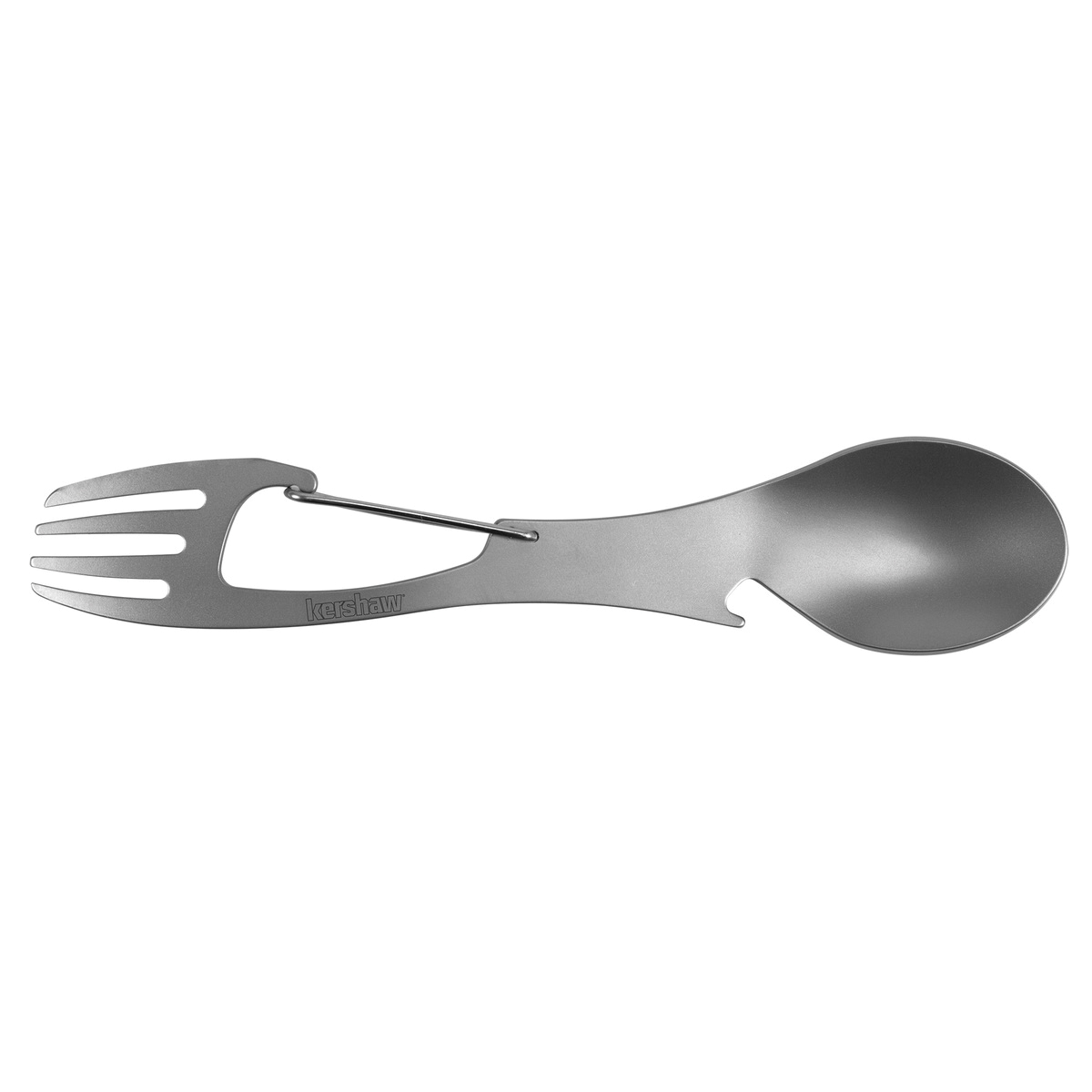 Kershaw Ration XL Clam Package Spork, Silver - Kershaw