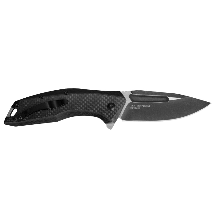 Kershaw Flourish Assisted/Folding Knife Drop Point, Black