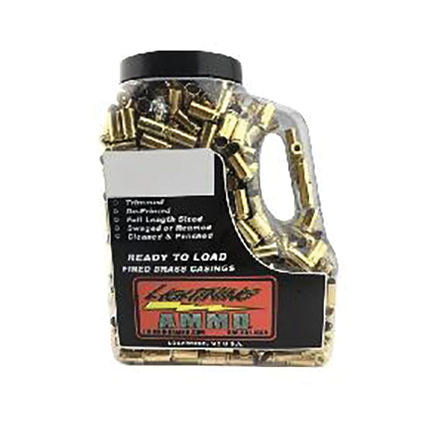 Lightning Ammo 9mm Pistol Cleaned and Polished Brass, 500rds