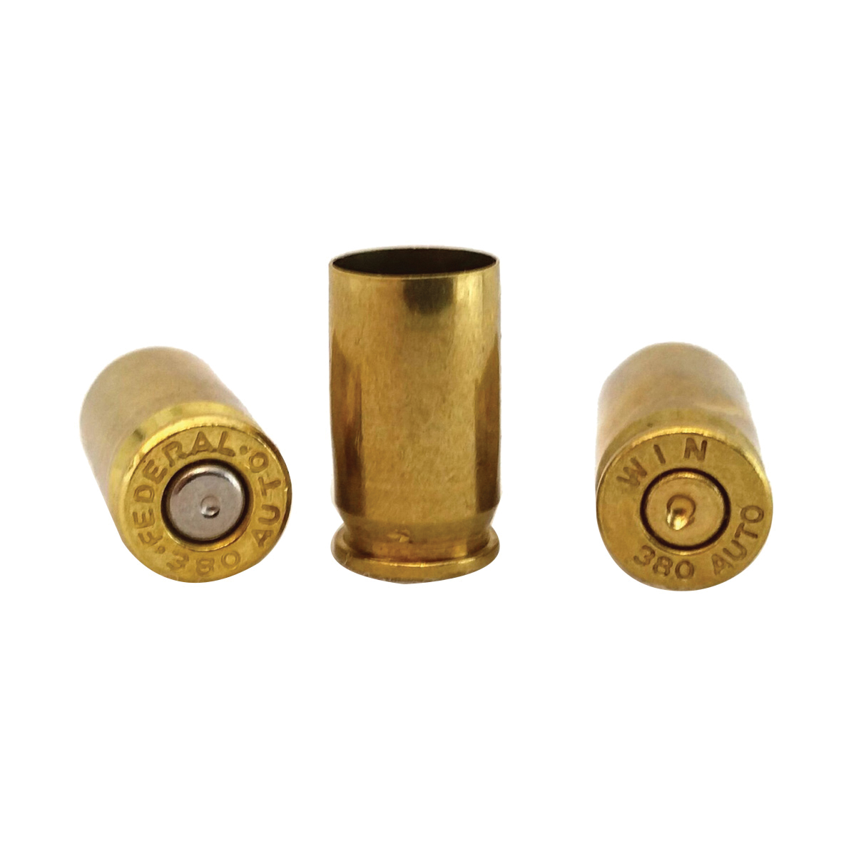 Lightning Ammo .380 ACP Pistol Cleaned and Polished Brass, 100rds