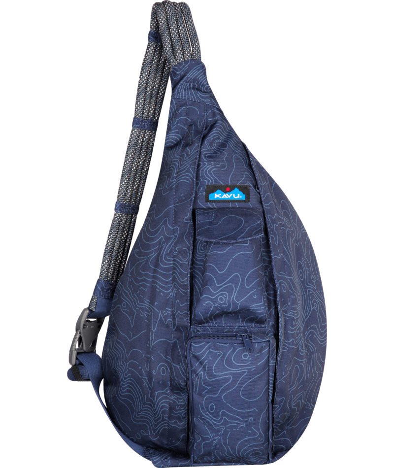 KAVU Rope Sling, Navy Topo - 944