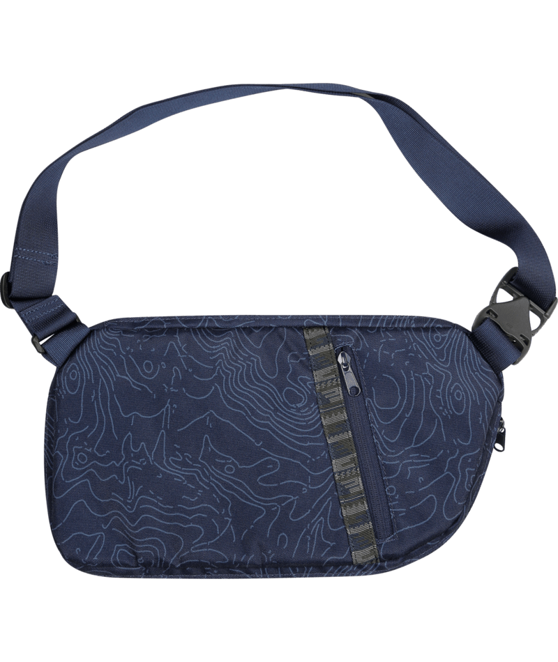 KAVU Roam Sling, Navy Topo - 9545