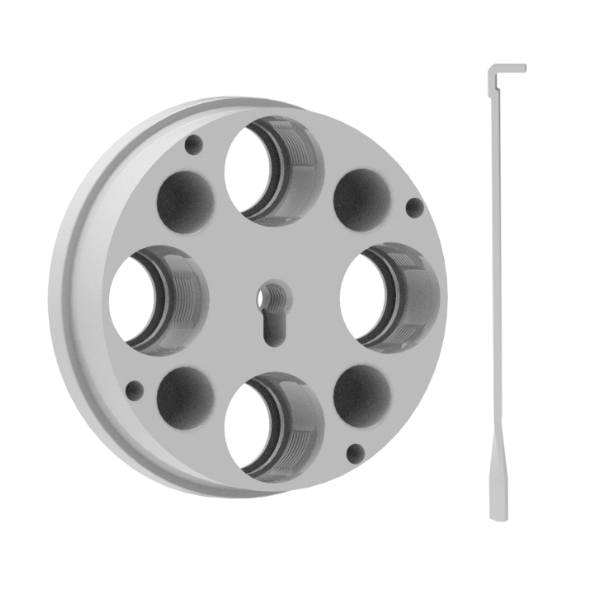 Lee Precision, Inc. 4-Hole Ultimate Tool Carrier Kit For 91910 Ultimate Turret Press - Lee Precision, Inc.