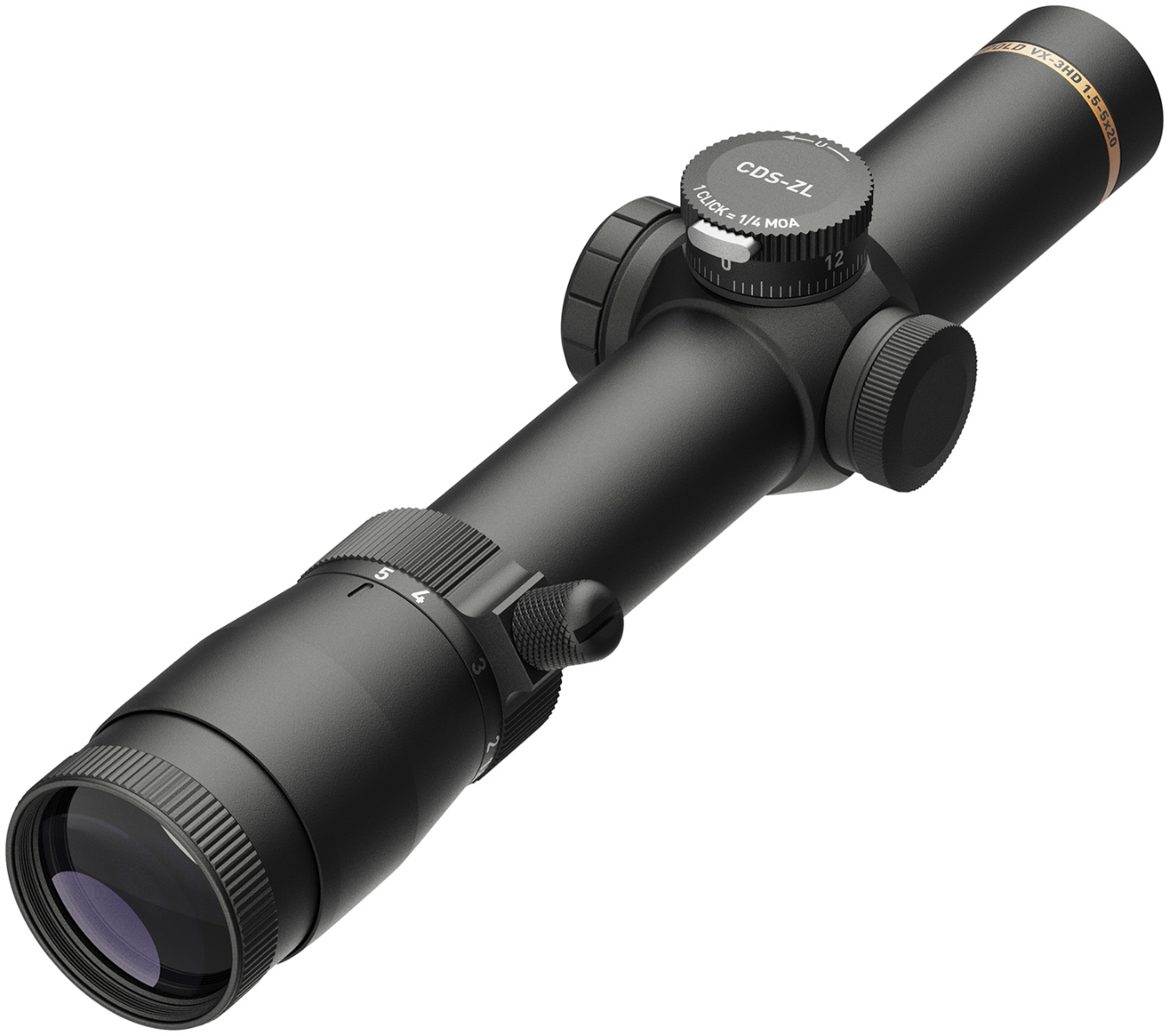 Leupold VX-3HD Rifle Scope 1.5-5x20 30mm Illum. FireDot Twilight Hunter - 180626 - Leupold