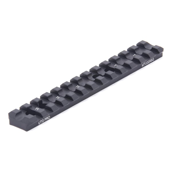 UTG Pro Picatinny Rail 6061-T6 Aluminum Alloy Fits Mossberg 500/590 - Utg Pro