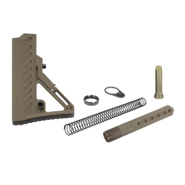 Leapers, Inc. UTG Pro AR-15 Ops Ready S2 Mil-Spec Stock Kit, Flat Dark Earth - Leapers, Inc.