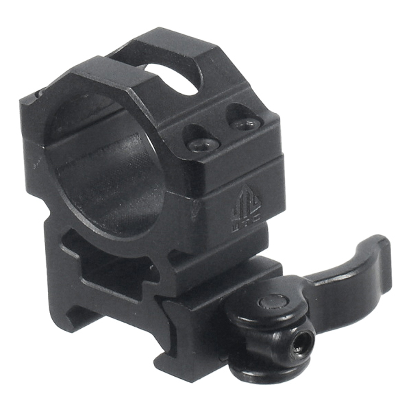 UTG 2-Piece Scope Ring 25.40mm Tube Medium Aluminum Alloy Picatinny Rail - Utg