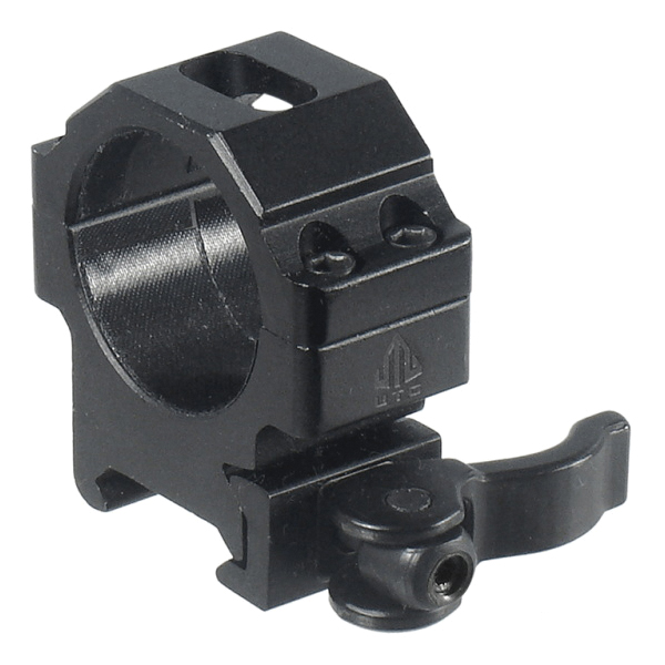 UTG 2-Piece Scope Ring 30mm Tube Low Aluminum Alloy Picatinny Rail - Utg