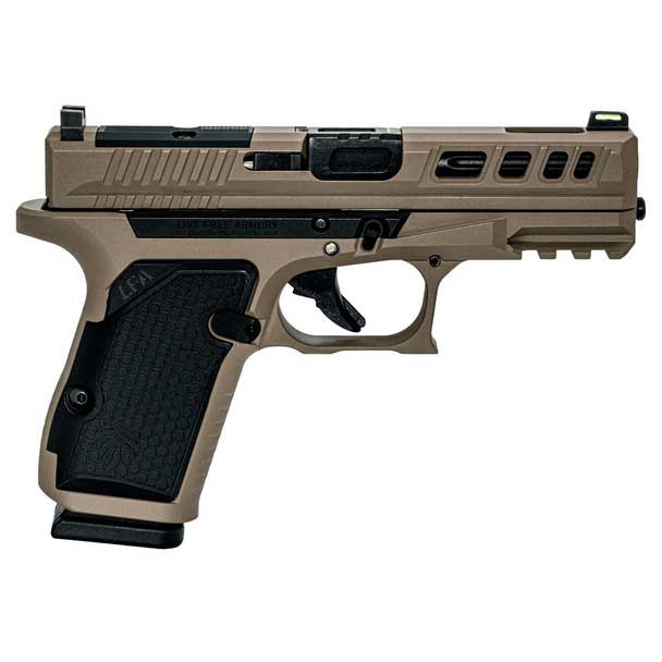 Live Free AMP 9mm Pistol 3.9" 15rd, FDE - LFAMP19C084002 - Live Free Armory
