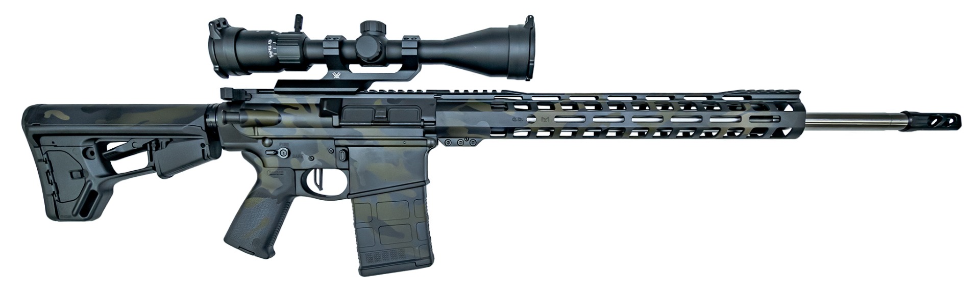 PSA Custom Gen3 PA10 20" .308 WIN 1:10 SS 15" LtWt MLOK Rifle, 3.5flat FCG, Sig Scope - Black OCP - Psa Custom