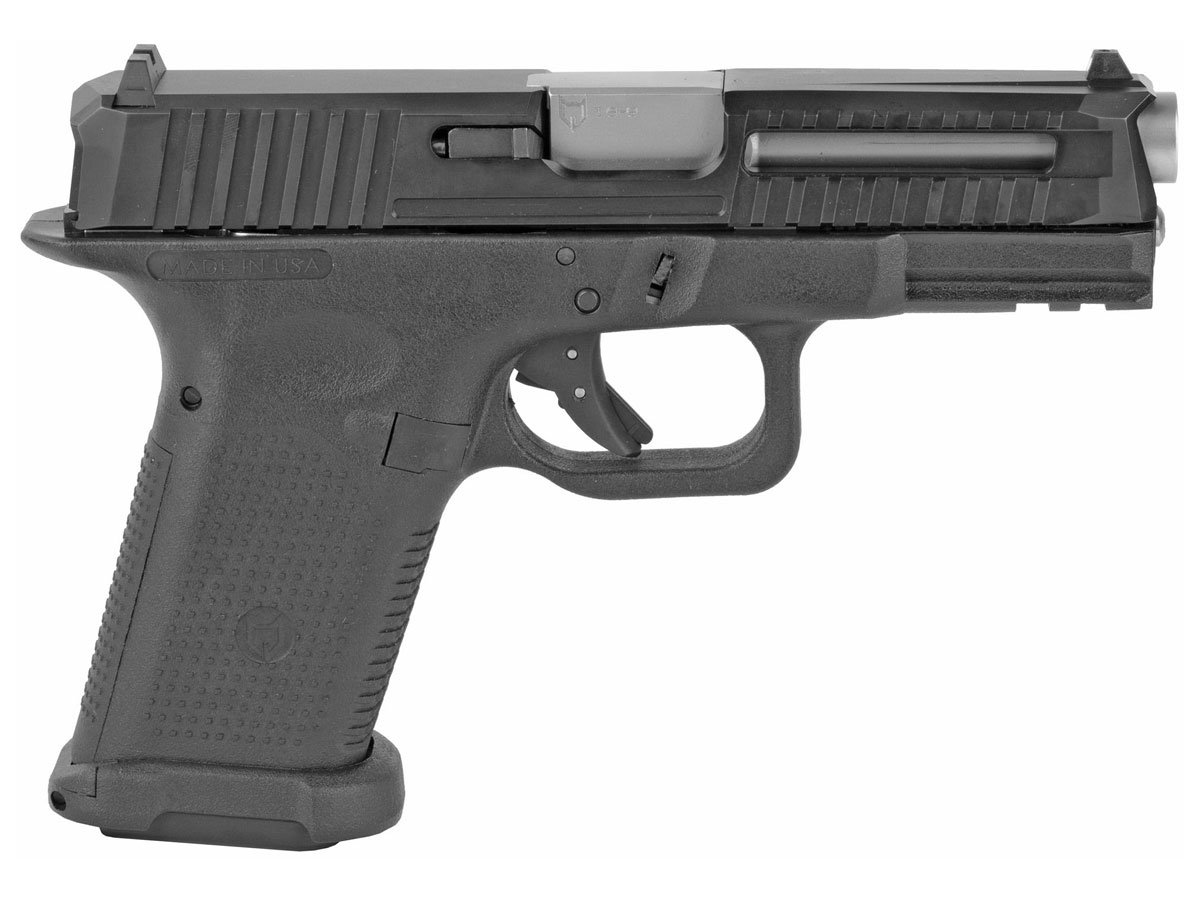 Lone Wolf LTD19 V1 Compact 9mm Pistol, Black - LWD-LTD19-V1-BLK - Lone Wolf