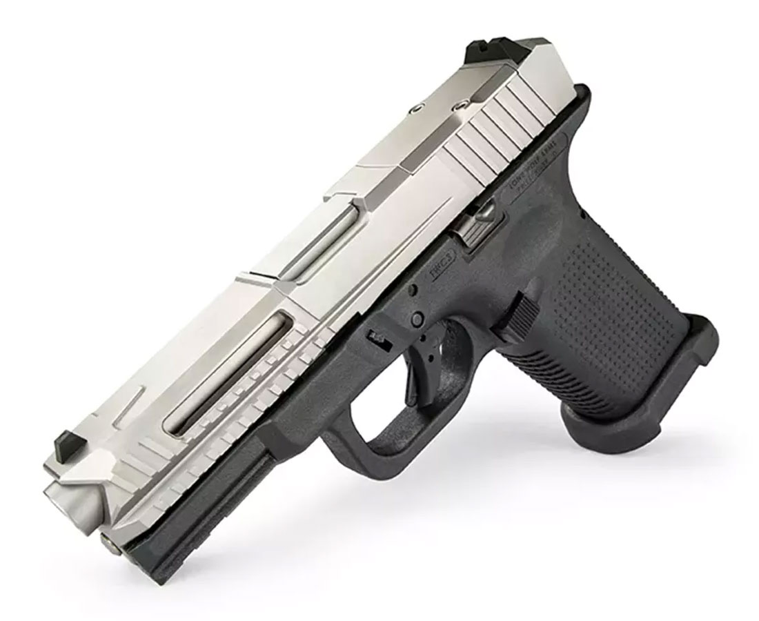Lone Wolf LTD19 V2 RMR Optics Ready 9mm Pistol, Silver/Black - LWD-LTD19-V2-RMR - Lone Wolf