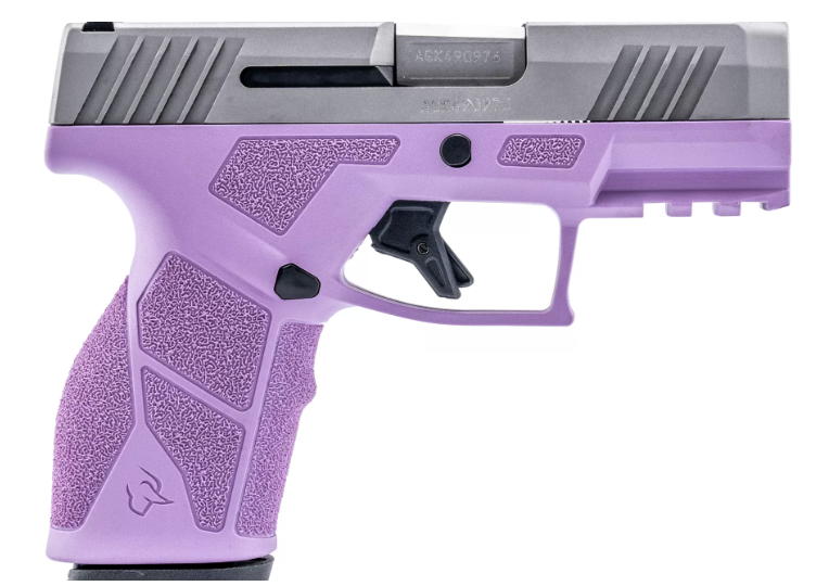 Taurus GX2 3.38" 9MM Pistol W/ (2)13rd Mags, Light Purple/SS - Taurus