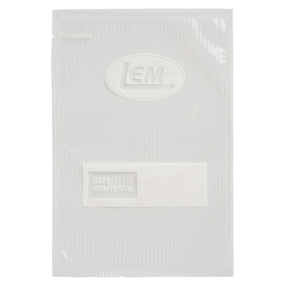 LEM MaxVac 16" x 11" Gallon Vacuum Bag, Pack of 100 - Lem