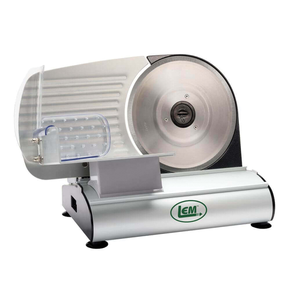 LEM MightyBite Aluminum Meat Slicer, 8.50" - Lem