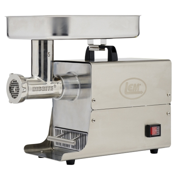 LEM #5 BigBite Stainless Steel Meat Grinder, #5 - Lem
