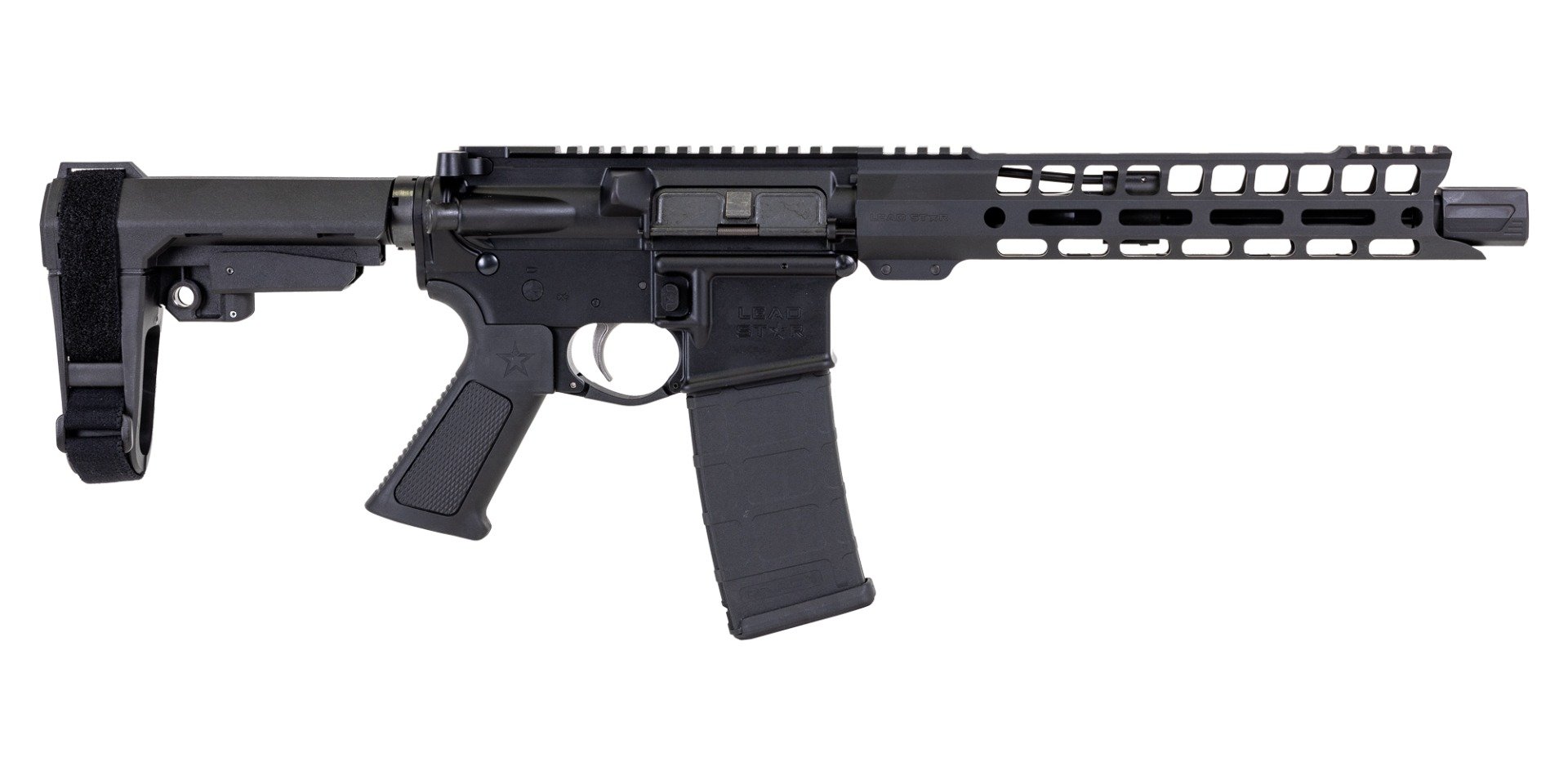 Lead Star Arms Grunt Pistol - 10.5" .300 Blackout w/ 11" Handguard (Black)