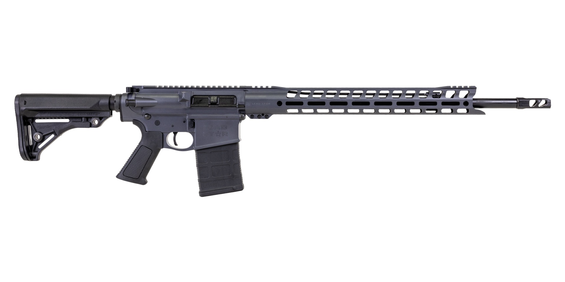 Lead Star Arms DMR 20" 6.5 Creedmoor Rifle w/ 17" Handguard, Concrete Grey
