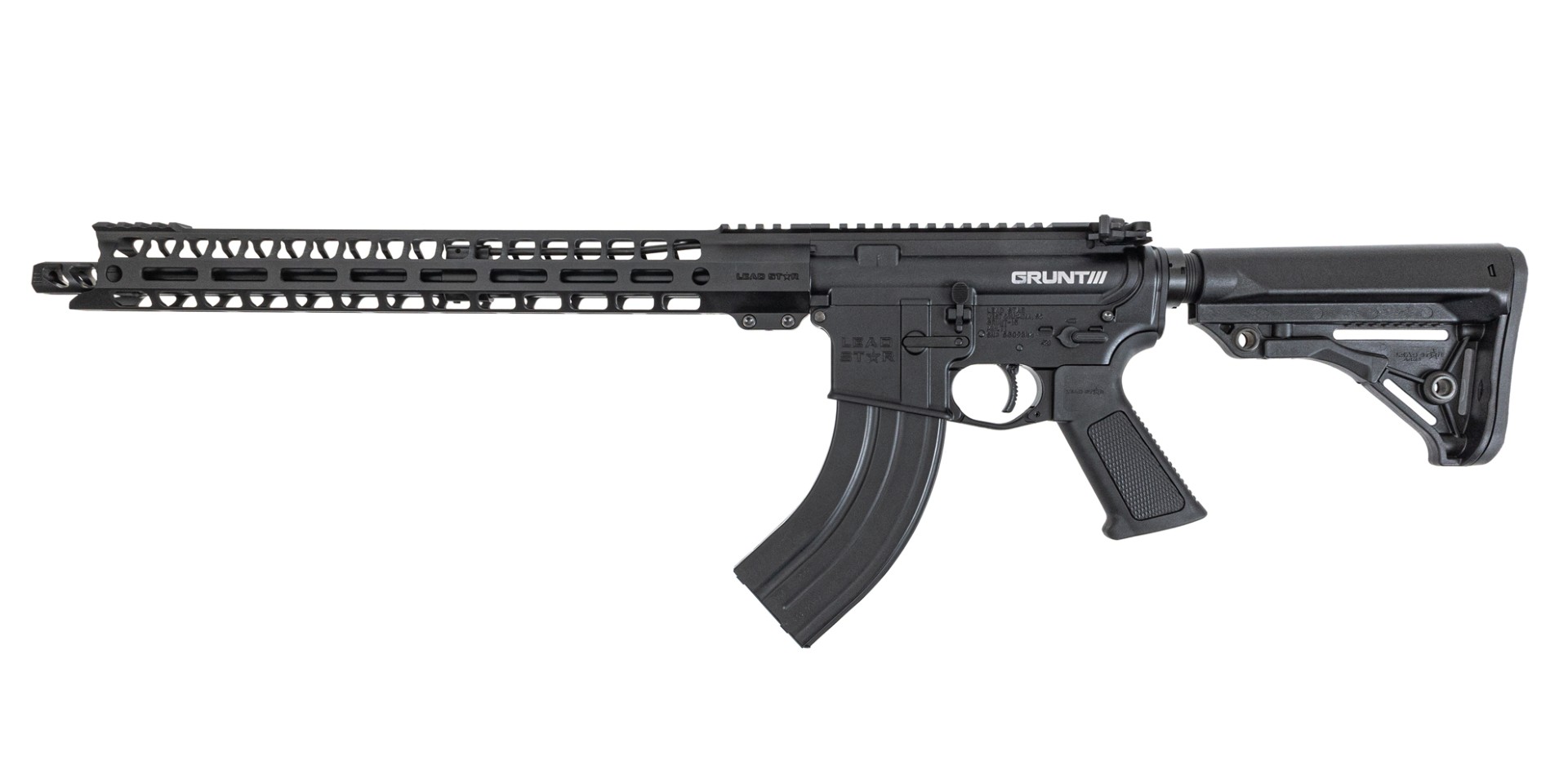 Lead Star Arms Grunt Rifle - 16" 7.62 X 39 w/ 17" Handguard (Black)
