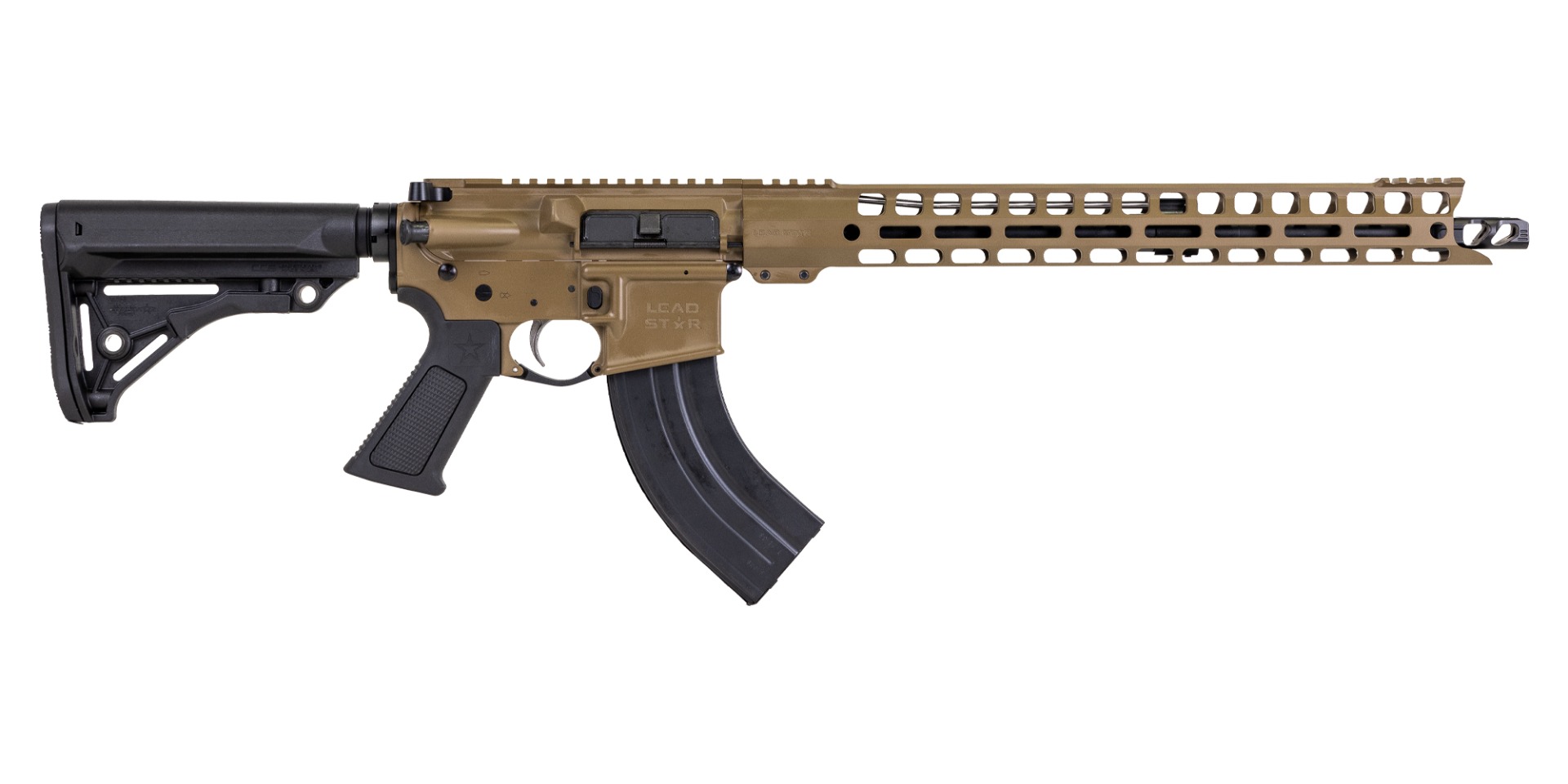 Lead Star Arms Grunt Rifle - 16" 7.62 X 39 w/ 15" Handguard (Coyote) - Lead Star Arms