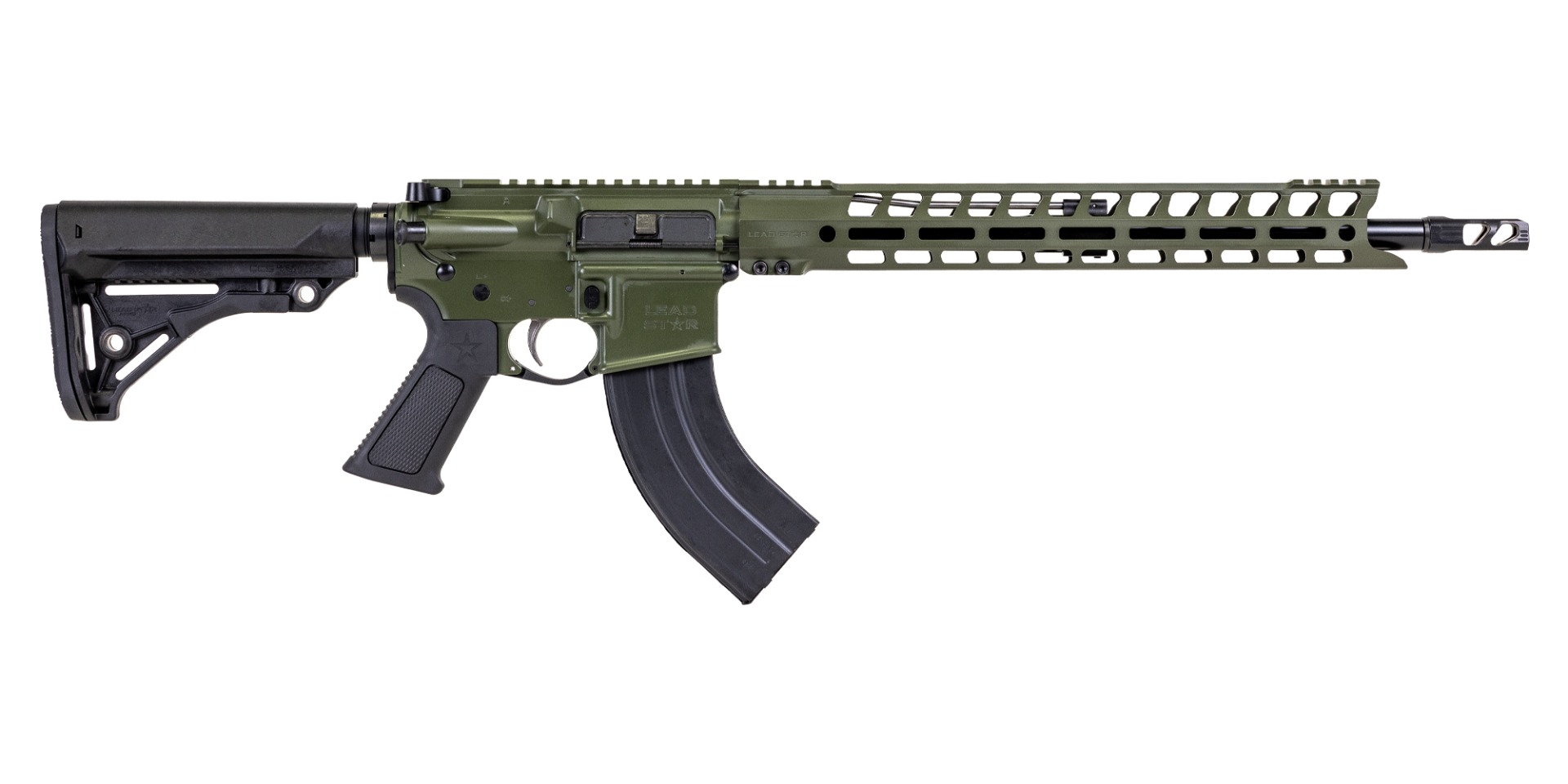 Lead Star Arms Grunt Rifle - 16" 7.62 X 39 w/ 15" Handguard (Sniper Green)