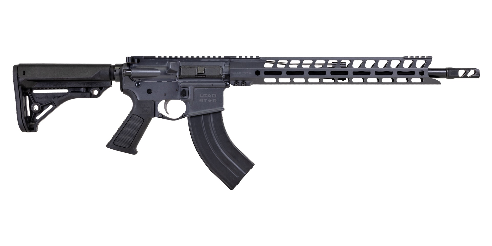 Lead Star Arms Grunt Rifle - 16" 7.62 X 39 w/ 15" Handguard (Concrete Grey) - Lead Star Arms