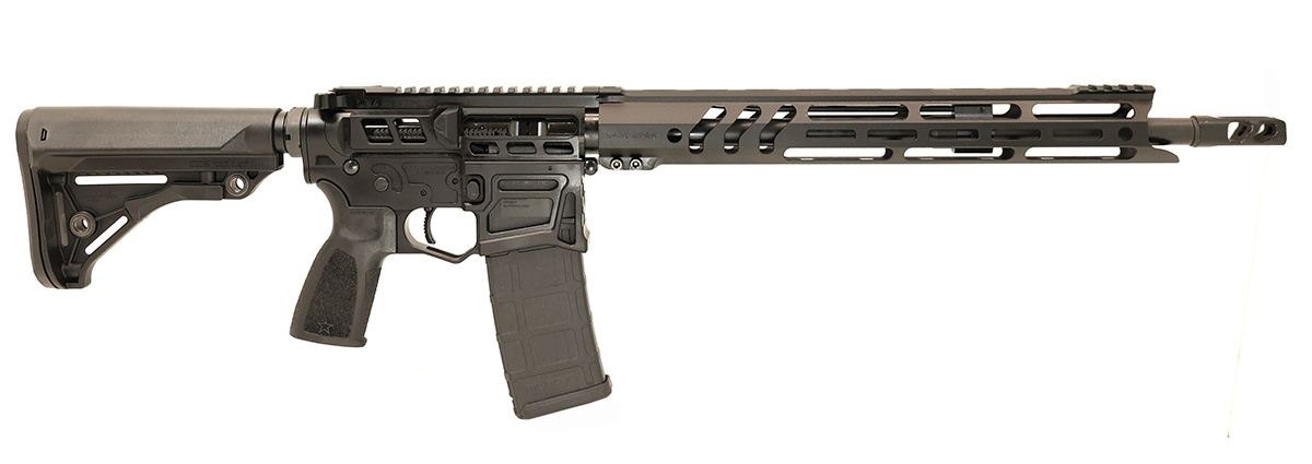 Lead Star Arms Barrage AR-15 Rifle Skel. .223 Wylde 15" Handguard, Black - Lead Star Arms