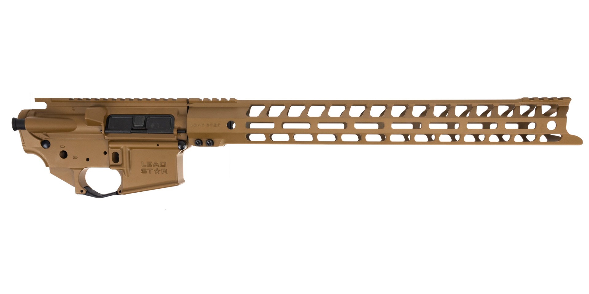 Lead Star Arms Grunt AR-15 Build Kit w/ 17" Handguard, Coyote - Lead Star Arms