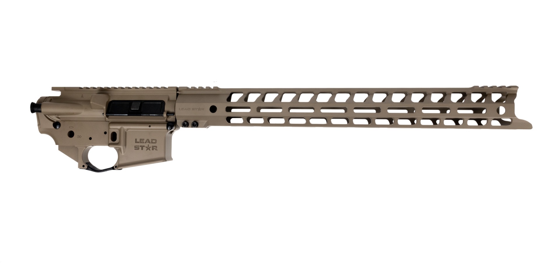 Lead Star Arms Grunt AR-15 Build Kit w/ 17" Handguard, FDE - Lead Star Arms