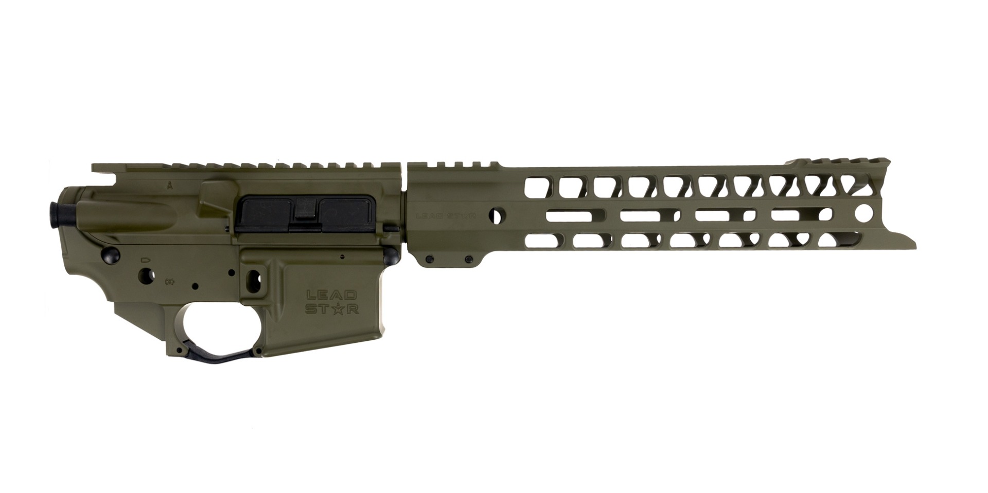 Lead Star Arms Grunt AR-15 Build Kit w/ 11" Handguard, Sniper Green - Lead Star Arms