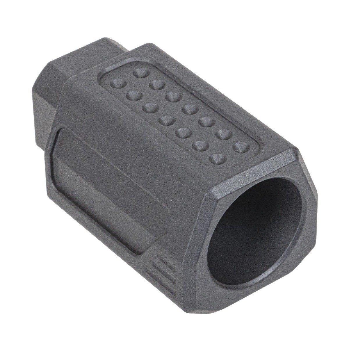 LSA AR-15 Linear Compensator, Concrete Gray - Lead Star Arms