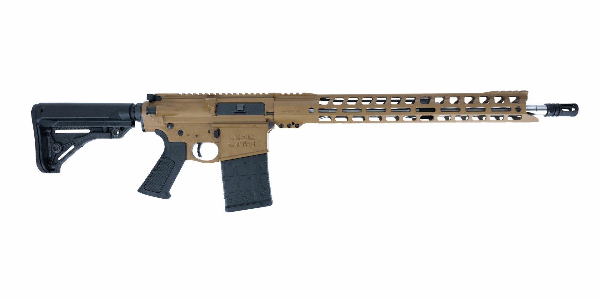 Lead Star Arms DMR Rifle - 18" .308 w/ 17" Handguard (Coyote)