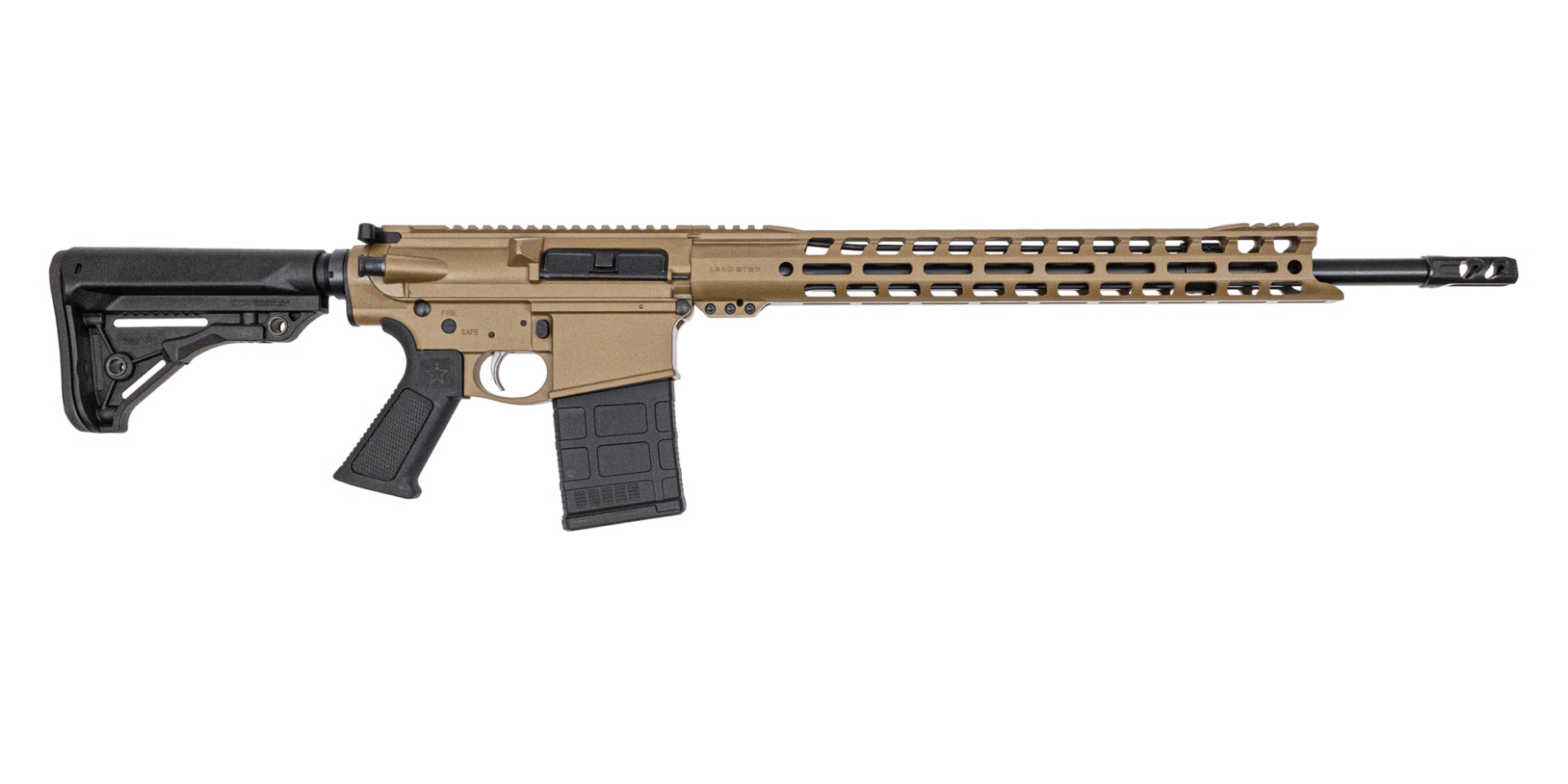 Lead Star Arms DMR Rifle - 20" .308 w/ 17" Handguard (Coyote) - Lead Star Arms