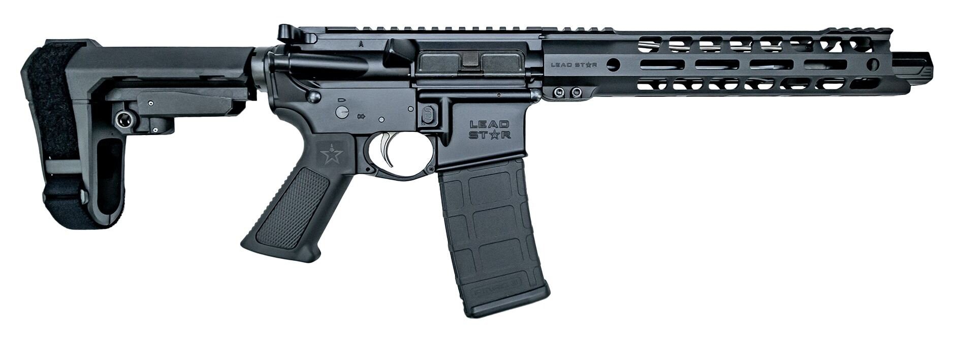 Lead Star Arms Grunt Pistol - 10.5" 5.56 NATO w/ 11" Handguard (Black)