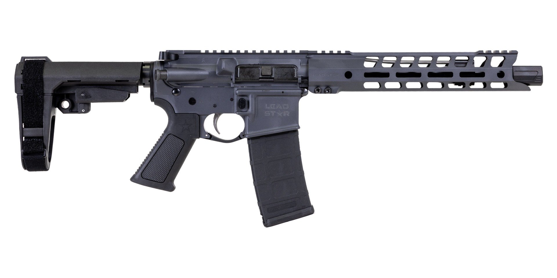 Lead Star Arms Grunt Pistol - 10.5" 5.56 NATO w/ 11" Handguard (Concrete Grey)