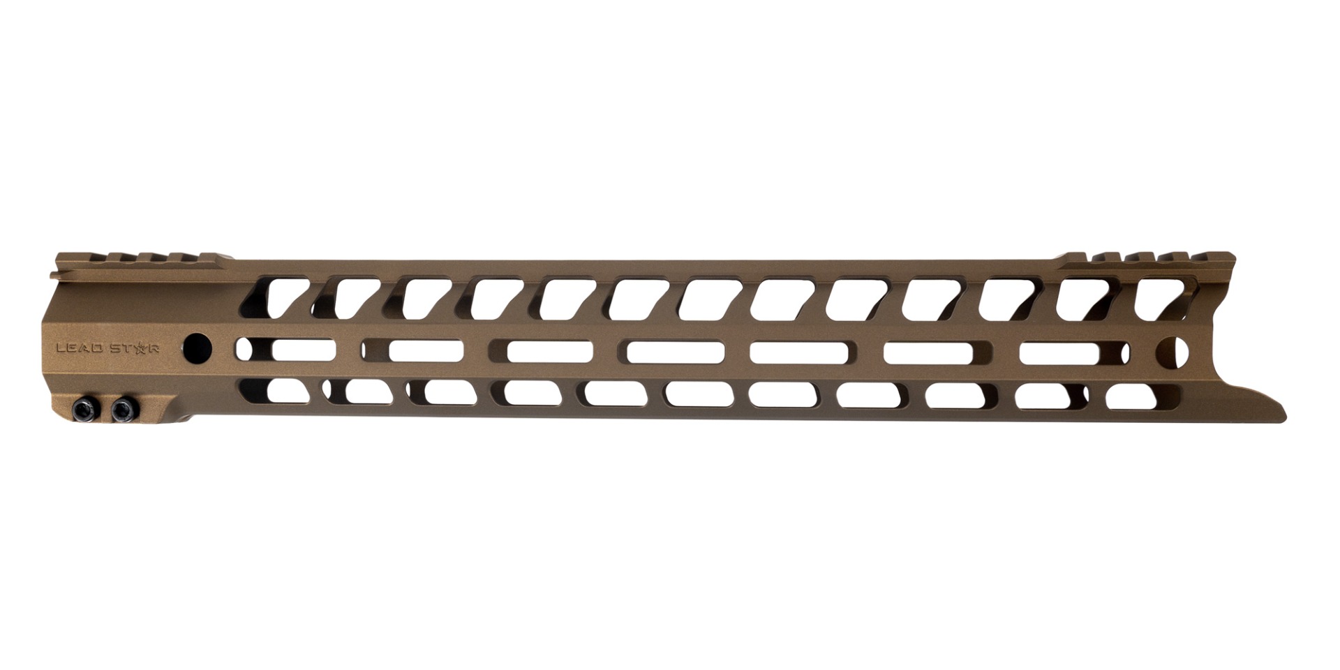 Lead Star Arms Grunt 15" AR-15 Handguard, Burnt Bronze - Lead Star Arms