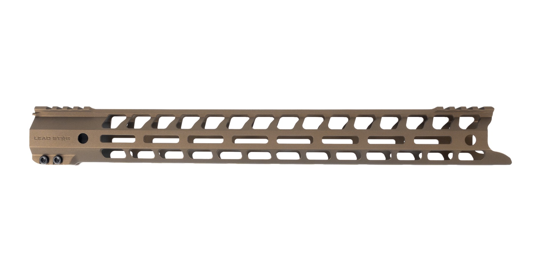 Lead Star Arms Grunt 17" AR-15 Handguard, Burnt Bronze - Lead Star Arms