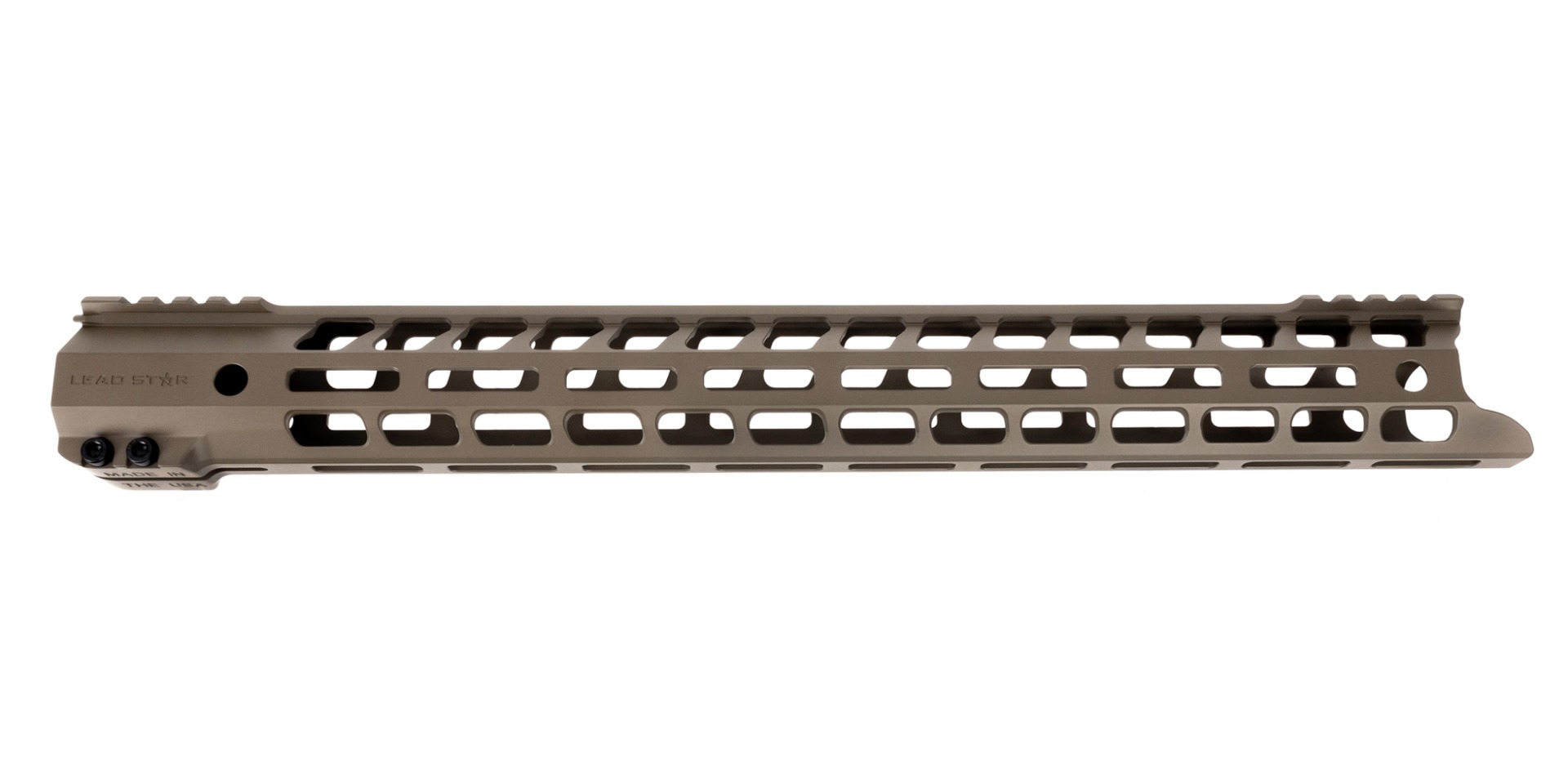 Lead Star Arms Grunt 17" AR-15 Handguard, Flat Dark Earth - Lead Star Arms