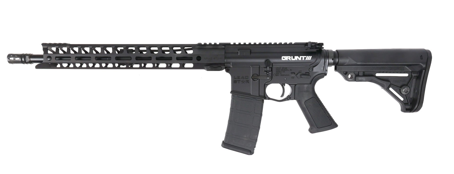 Lead Star Arms Grunt Rifle- 16" .350 Legend w/ 15" Handguard (Black)