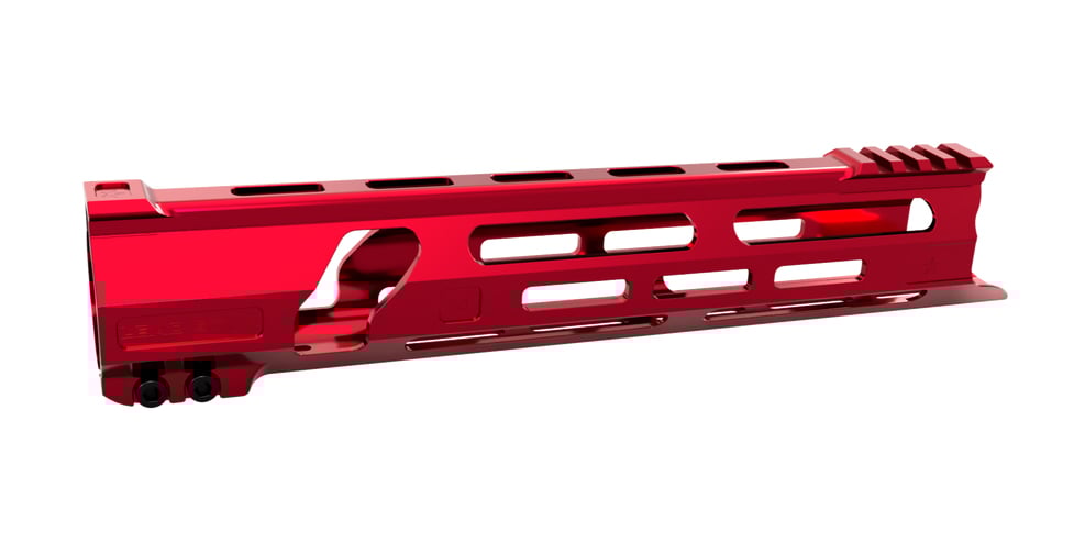 Lead Star Arms Ravage 11" AR-15 M-Lok Handguard, Red